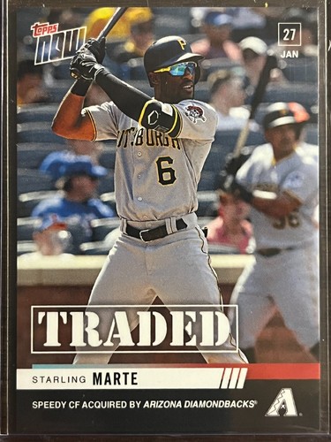 2019 Topps Now OS-63 Starling Marte