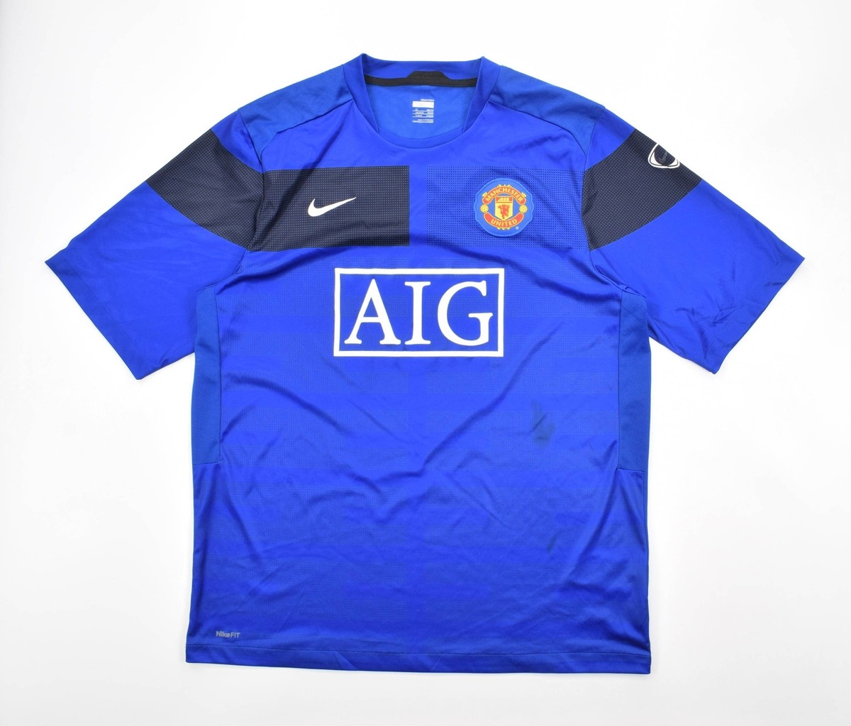 【貴重】Nike Manchester United シャツ Mサイズ ネイビー 貴重】Nike Manchester United シャツ Mサイズ ネイビー - メルカリ