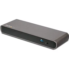 StarTech.com Thunderbolt 3 Dock, Dual Monitor 4K 60Hz TB3 Laptop Docking Station