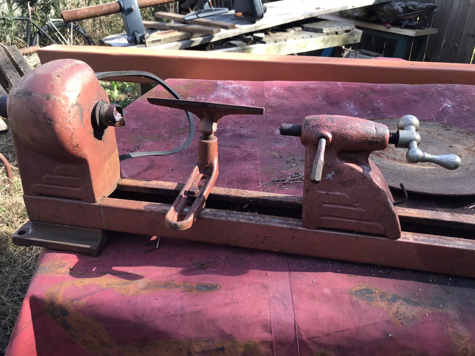 Sears Dunlap Wood Lathe eBay