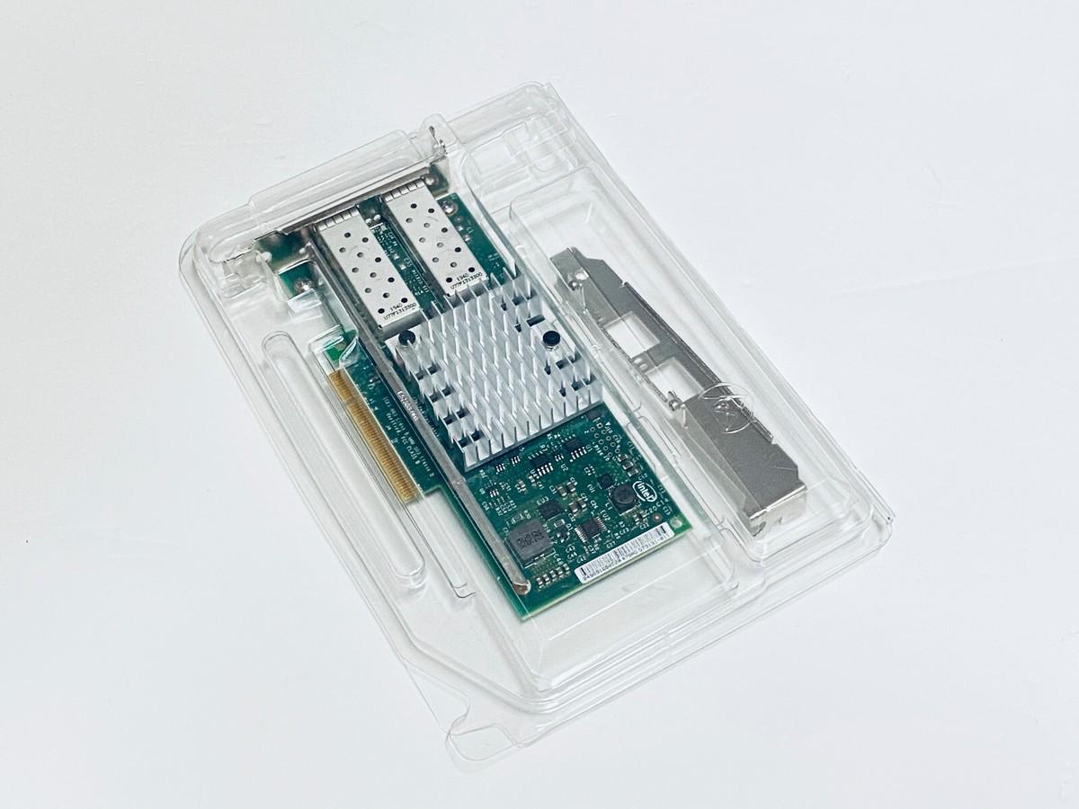 X520-DA2 Intel 10 Gigabit 10GBe SFP Dual Port Ethernet Server Network Adapter X520-DA2 Intel 10 Gigabit 10GBe SFP Dual Port Ethernet Server Network Adapter