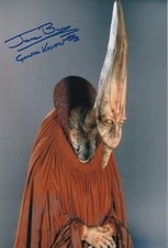 JEROME BLAKE signed Autogramm 20x30cm STAR WARS in Person autograph COA