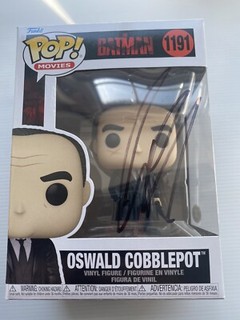 Colin Farrell Oswald Cobblepot/Penguin The Batman Signed Funko Pop ACOA