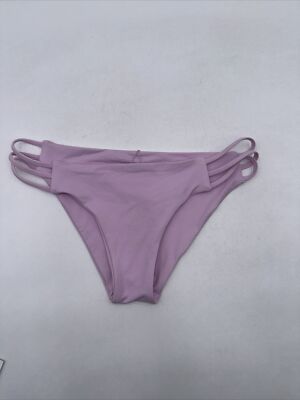 NWT L Space Kennedy Bikini Bottoms Purple Lilac ￼Women's Size S