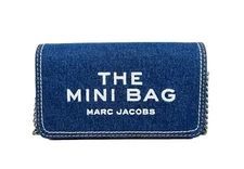 Marc Jacobs The Mini Bag Denim Crossbody Bag