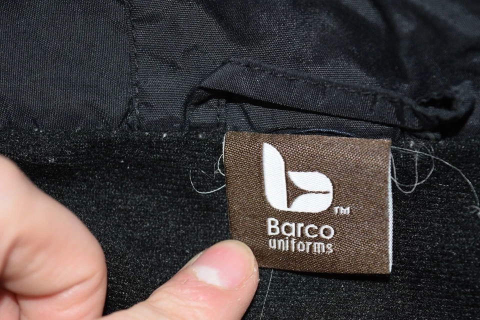 RARO DE COLECCIÓN WENDY'S BARCO UNIFORMES GERENTES UNIFORME NAILON CHAQUETA LOGOTIPO 2XL VINTAGE Foto 4 de 4