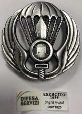 Fregio stemma Militare Basco Paracadutisti Folgore  Esercito Italiano originale