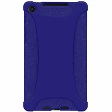 Google Asus New Nexus 7 FHD 7 Inch Tablet Soft Gel Skin Fit Case Cover - Blue