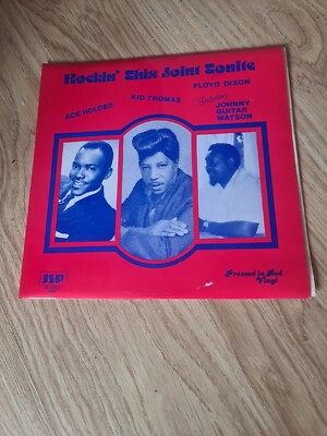 Various - Rockin' This Joint Tonite,  Ace Holder Kid Thoma Floyd Dixon Red Vinyl