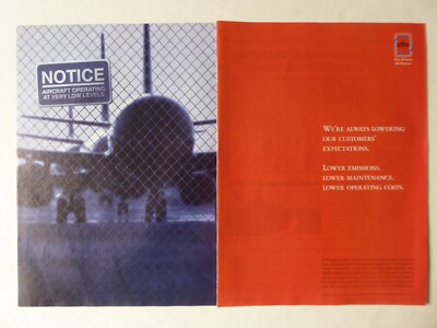 7/2005 PUB CFMI SNECMA GENERAL ELECTRIC CFM56 FLUGZEUG MOTOR ORIGINAL ANZEIGE
