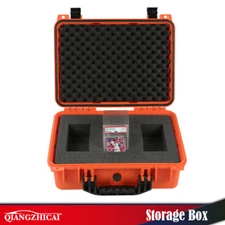 Graded Card Storage Box Heavy Duty Weatherproof Case Slab Holder & Protector