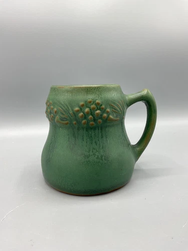 United Crafts Pinecone Mug Stickley Museum Bennington Potters Pottery Mug