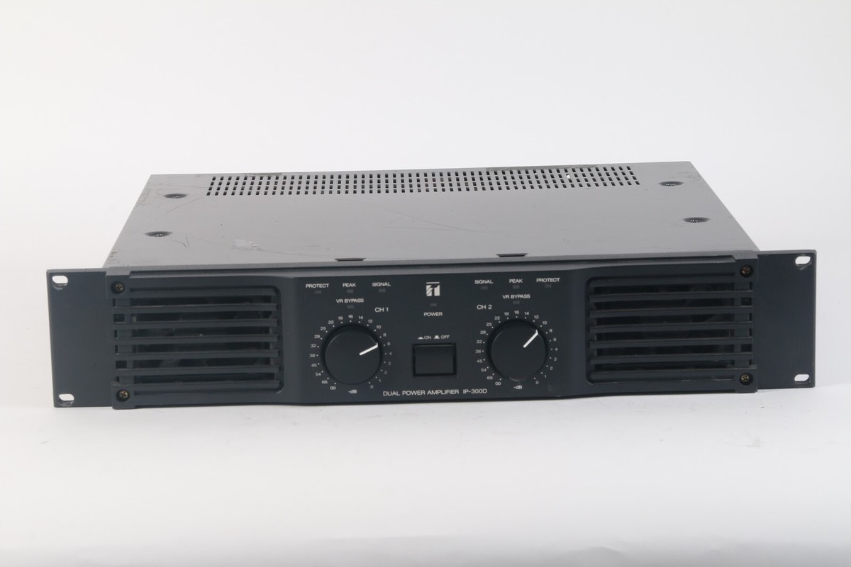 【美品・動作確認済】TOA IP-300D パワーアンプ 300W×2ch TOA パワーアンプ 300W+300W(4Ω) 2ch IP-300D : ヨコプロ - 通販