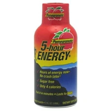 Living Essentials 5 Hour Energy Pomegranate - 2 fl oz Each/Pack of 12