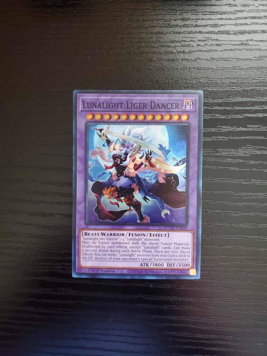 Yugioh Duelist's Advance - Lunalight Liger Dancer - Super Rare - DUAD-EN030  | eBay