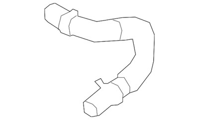 Genuine Hyundai Outlet Hose 36970-2B101