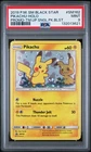 POKEMON TEAM UP SM BLACK STAR PROMO PIKACHU #SM162 HOLO PSA 9 MINT #132013621