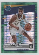 2020 Donruss Optic Fanatics Box Set Green Pulsar Prizm Cassius Stanley #199 08k5