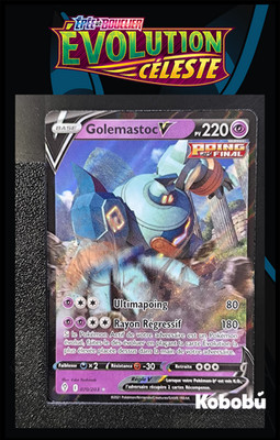 Pokemon Karte Golemastoc V 070/203 EB7 Himmlische Evolution 1