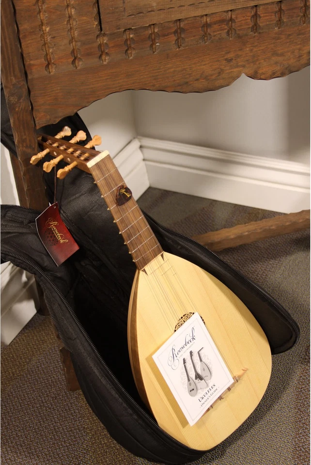 Roosebeck Tenor Lute-Kulele Ukulele Variegated - Walnut - Image 3 of 4