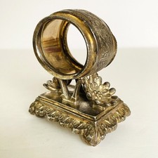 Victorian The Acme Silver Company Toronto Silver Plated Napkin Ring 1800-1893