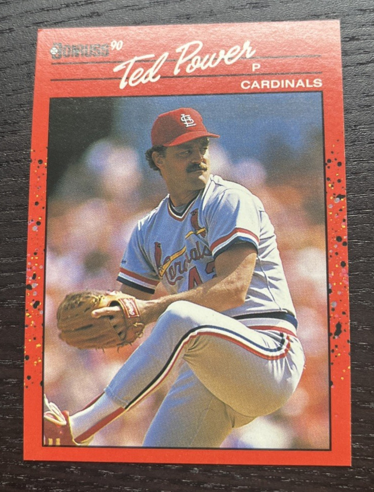 1990 Donruss - Ted Power - St. Louis Cardinals - #653