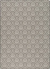 10x13 Milliken Black Geometric Area Rug Mount Royal CHARCOAL - Aprx 10 9 x 13 2