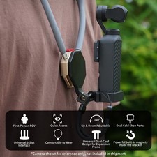 Magnetic Neck Bracket Cage for DJI Osmo Pocket 4/3 Hands-Free Vlog Accessory