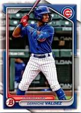 2024 Bowman Draft #BD-188 Derniche Valdez
