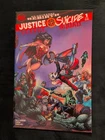 JUSTICE LEAGUE VS SUICIDE SQUAD #1 EXCLUSIVE WONDER WOMAN HARLEY QUINN
