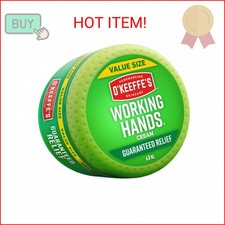 O'Keeffe's Working Hands Hand Cream for Extreme Dryness - 6.8 oz Value Size Jar