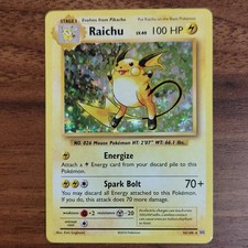 Raichu 36/108 Evolutions Holo Pokemon LP on eBay