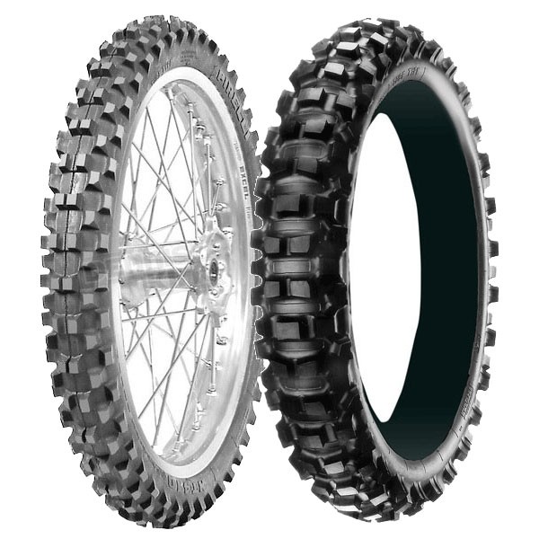 TYRE PAIR PIRELLI 80/0-21 XC MID H DOT22 + 110/100-18 XC MID H