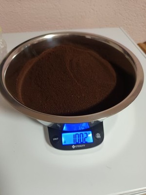 1 Kilogramm getrockneter Kaffeesatz