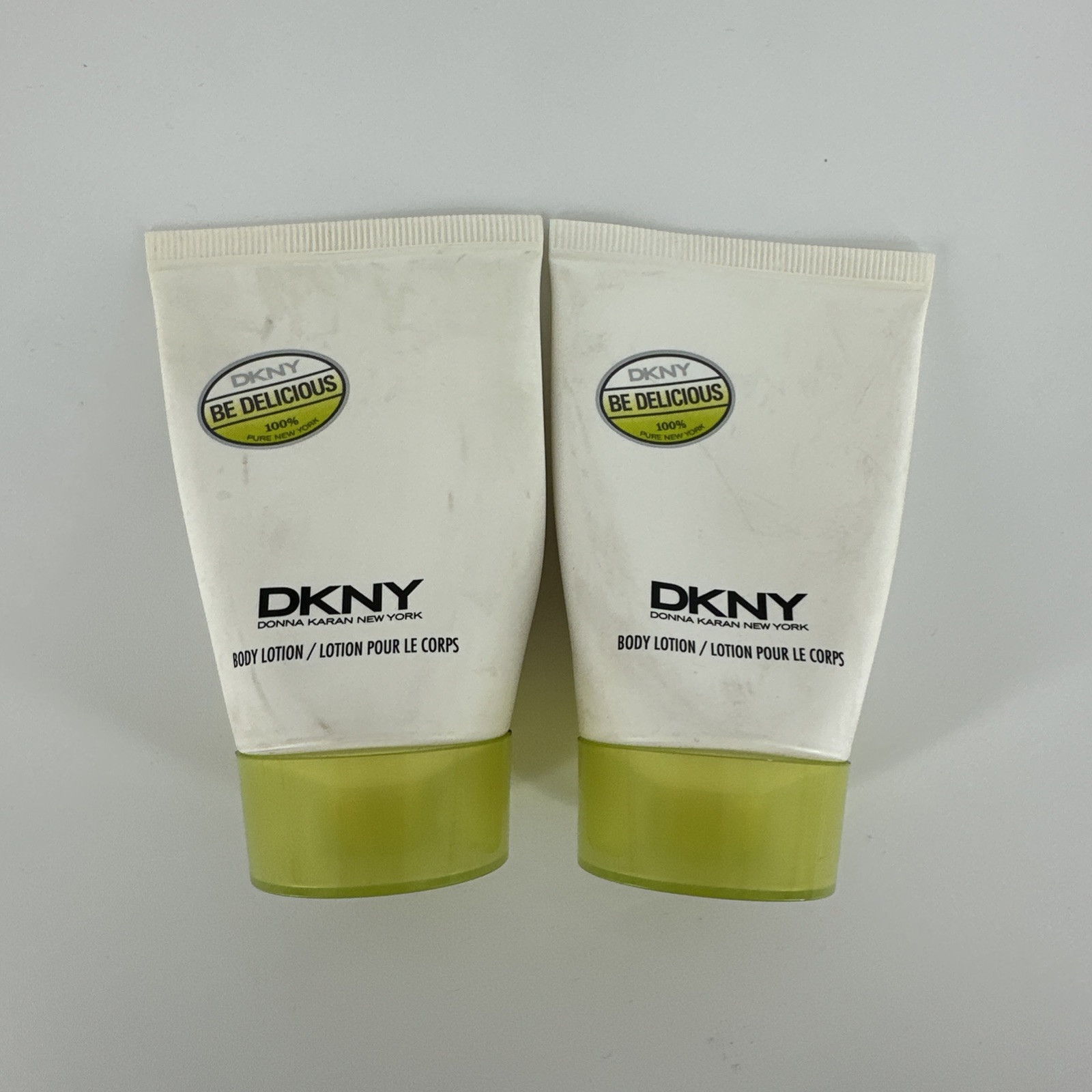 2 PACK DKNY Be Delicious Body Lotion 1.7 oz/60 mL Travel Size x2 NEW WITHOUT BOX