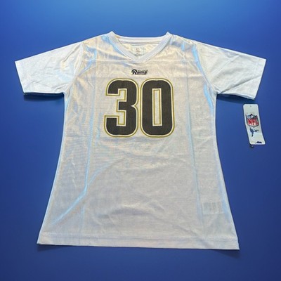 LA Rams NFL White Girls Jersey Size M (10-12) #30 Gurley II 
