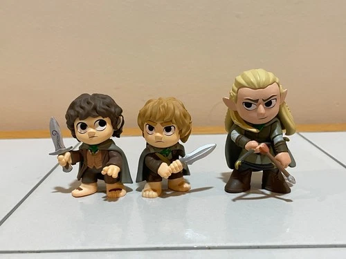 Funko LOTR The Lord of the Rings Mystery Minis - Frodo Sam Legolas Figure