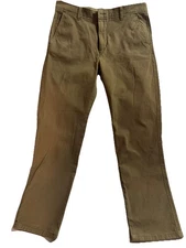 Mens Dockers Ultimate Chino Straight Pants Smart 360 32x30 Khaki W32L30
