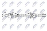 Nty Antriebswelle NPW-FR-191 FüR Ford Usa