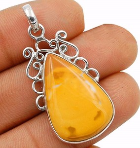 Natural Australian Mookaite 925 Solid Sterling Silver Pendant Jewelry @15-1