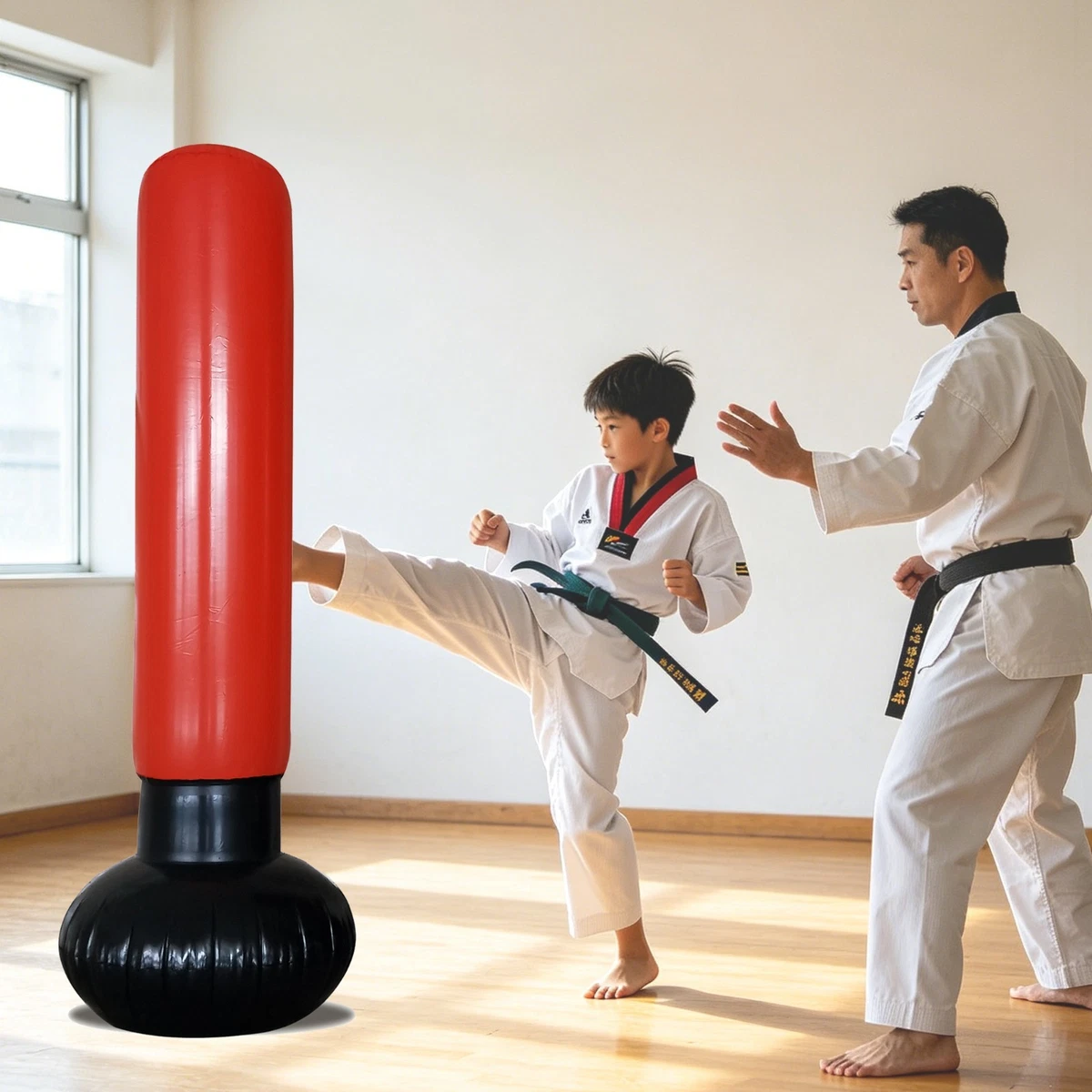 Juguetes De Boxeo Interactivos Para Niños – Animales Con Sonido, Juego De Lucha De Pie Para Ejercicio En Casa (9.5 X 11.7 X 22.4 Cm)