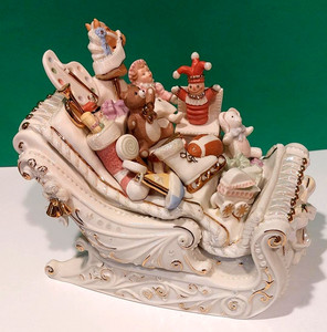 LENOX Santa Sleigh | eBay