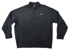 NIKE Golf Men s 2XL XXL Black Dri Fit ¼ Quar...