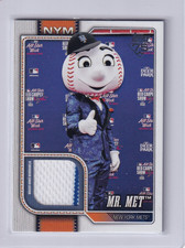 2026 TOPPS SERIES 1 CELEBRATION MR. MET MASCOT RELIC #MAS-MRM (WITH PIN STRIPE)