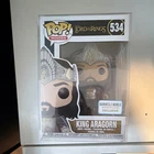 New ListingFunko King Aragorn Pop! The Lord of the Rings #534 Barnes & Noble Exclusive