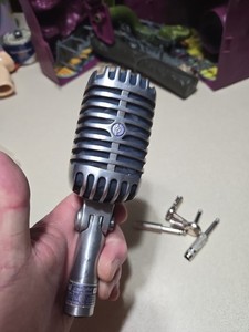 Vintage Shure Model 55S Unidyne Directional Microphone - Untested  AS IS