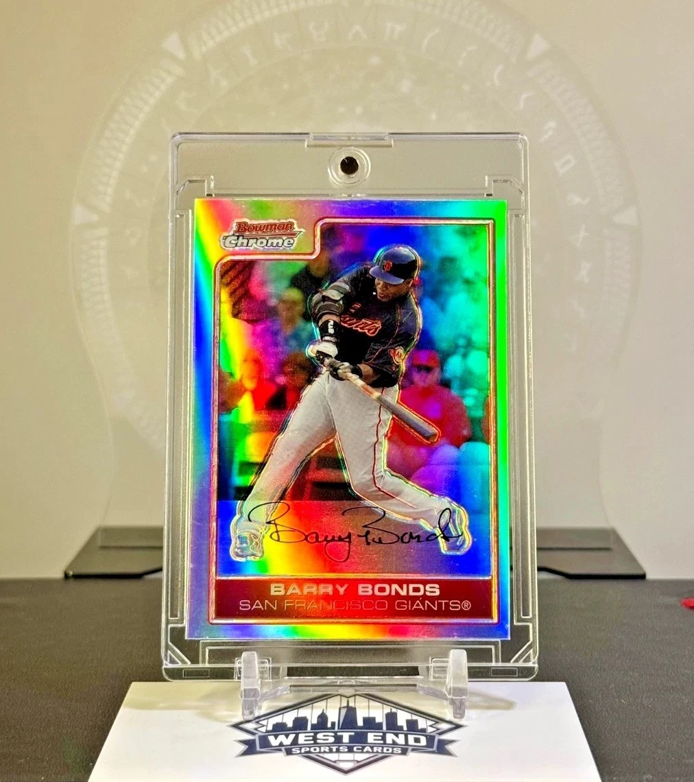 Barry Bonds Baseball Serial Numbered Sports Trading Cards