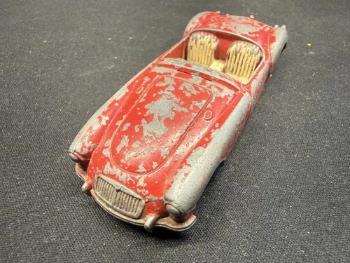Vintage Playworn Corgi Toys 302 MGA Sports Car For Restoration