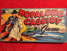AMAZING NEAR MINT Hopalong Cassidy 1950 MiltonBradley Vintage BoardGame Complete