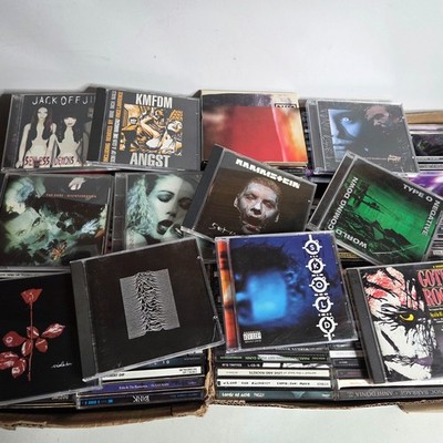 A-Z Gothic Industrial Metal Post-Punk EBM Electro CD Build A Lot TESTED